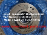 TEREX NHL GE CUMMINS ENGINE OFF HIGHWAY RIGID DUMP TRUCK MINING HAULER GE TR60 TR70 TR100 ALLISON TRANSMISSION TR35A 3305B 3305F 3305G 3305K TR45 TR50 TR60 6838653 CARRIER ASSY 2ND