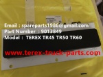 TEREX NHL GE CUMMINS ENGINE OFF HIGHWAY RIGID DUMP TRUCK MINING HAULER GE TR60 TR70 TR100 ALLISON TRANSMISSION TR35A 3305B 3305F 3305G 3305K TR45 TR50 TR60 9013849 BUMPER BLOCK