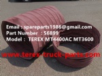 TEREX NHL CUMMINS ENGINE OFF HIGHWAY RIGID DUMP TRUCK MINING HAULER GE TR60 TR70 TR100 ALLISON TRANSMISSION GE MT4400AC MT3600 MT3700 NTE240 NTE260 WHEEL MOTOR HOSE FLEX 56899