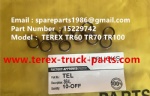 TEREX RIGID DUMP TRUCK HAULER OFF HIGHWAY TRUCK HAULER ALLISON TRANSMISSION TR60 TR70 TR100 O RING 15229742