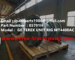 TEREX NHL CUMMINS ENGINE OFF HIGHWAY RIGID DUMP TRUCK MINING HAULER GE TR60 TR70 TR100 ALLISON TRANSMISSION GE MT4400AC MT3600 MT3700 NTE240 NTE260 WHEEL MOTOR 85791H WHEEL MOTOR ASSY