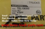 特雷克斯 北方股份 矿卡 矿用自卸车 非公路自卸车 TR45 TR50 TR60 TR70 TR100 螺栓 00138202