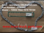 TEREX RIGID DUMP TRUCK HAULER OFF HIGHWAY TRUCK HAULER ALLISON TRANSMISSION TR45 TR50 TR60 TR70 TR100 9195842 GASKET