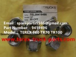 TEREX RIGID DUMP TRUCK HAULER OFF HIGHWAY TRUCK HAULER ALLISON TRANSMISSION TR45 TR50 TR60 TR70 TR100 9419496 NUT