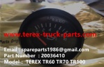 TEREX RIGID DUMP TRUCK HAULER OFF HIGHWAY TRUCK HAULER ALLISON TRANSMISSION TR45 TR50 TR60 TR70 TR100 PRESSURE GAUGE 20036410