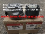 TEREX RIGID DUMP TRUCK HAULER OFF HIGHWAY TRUCK HAULER ALLISON TRANSMISSION TR45 TR50 TR60 TR70 TR100 QST30 TENSIONER BELT 3104027