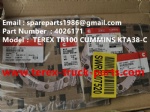 特雷克斯 北方股份 矿卡 矿用自卸车 非公路自卸车 TR45 TR50 TR60 TR70 TR100 康明斯 KTA38C 垫片 4026171