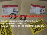 特雷克斯 北方股份 矿卡 矿用自卸车 非公路自卸车 TR45 TR50 TR60 TR70 TR100 康明斯 KTA38C O型圈 3637730