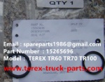 TEREX RIGID DUMP TRUCK HAULER OFF HIGHWAY TRUCK HAULER ALLISON TRANSMISSION TR100 TR60 TR70 SEAL KIT 15265696