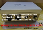 TEREX RIGID DUMP TRUCK HAULER OFF HIGHWAY TRUCK HAULER ALLISON TRANSMISSION TR45 TR50 TR60 TR70 TR100 HARNESS INTERFACE BOX 24V 20022673