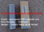 TEREX RIGID DUMP TRUCK HAULER OFF HIGHWAY TRUCK HAULER ALLISON TRANSMISSION TR100 TR60 TR70 FILTER 15503601