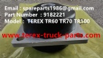 TEREX RIGID DUMP TRUCK HAULER OFF HIGHWAY TRUCK HAULER ALLISON TRANSMISSION TR45 TR50 TR60 TR70 TR100 SHOCK PAD 9182221