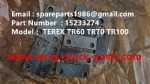 TEREX RIGID DUMP TRUCK HAULER OFF HIGHWAY TRUCK HAULER ALLISON TRANSMISSION TR45 TR50 TR60 TR70 TR100 PLATE 15233274