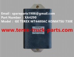 TEREX UNIT RIG WHEEL MOTOR TRUCK GE 5GE788 5GTA22 5GE788FS10 KOMATSU 730E MT3600 MT4400AC MT5500 MT3700 FUSE SWITCH XA4290