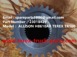 TEREX RIGID DUMP TRUCK HAULER OFF HIGHWAY TRUCK HAULER ALLISON TRANSMISSION TR100 TR60 TR70 H8610AR GEAR 23018429