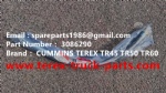 TEREX HAULER MINING RIGID DUMP TRUCK CUMMINS ENGINE TR45 TR50 TR60 3086290 DRAIN CONNECTION