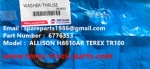 TEREX HAULER MINING RIGID DUMP TRUCK ALLISON TRANSMISSON WASHER 6776353