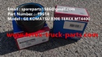 TEREX HAULER MINING RIGID DUMP TRUCK WHEEL MOTOR DRIVE HAULER MT3600 MT4400AC NTE240 NTE260 KOMATSU 830 730 930 GE BEARING 19614