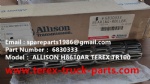 TEREX RIGID DUMP TRUCK HAULER OFF HIGHWAY TRUCK HAULER ALLISON TRANSMISSION TR100 HAULER DUMP TRUCK TR50 TR60 TR70 TR100 ALLISON TRANSMISSION H8610AR BEARING 6830333