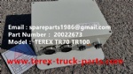 TEREX RIGID DUMP TRUCK HAULER OFF HIGHWAY TRUCK HAULER ALLISON TRANSMISSION TR100 HAULER DUMP TRUCK TR50 TR60 TR70 TR100 ALLISON TRANSMISSION H8610AR HARNESS BOX 20022673