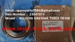 TEREX HAULER MINING RIGID DUMP TRUCK KOMATSU WHEEL MOTOR BUCYRUS UNIT RIG MT4400AC MT3600 MT5500 MT3300 BEARING 23041915