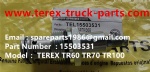 TEREX RIGID DUMP TRUCK HAULER OFF HIGHWAY TRUCK KOMATSU MT4400AC MT3600 MT3300 GE TR100 TR50 TR60 TR70 RELIEF CARTRIDGE 15503531
