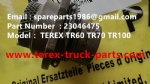 TEREX RIGID DUMP TRUCK HAULER OFF HIGHWAY TRUCK KOMATSU MT4400AC MT3600 MT3300 GE TR100 TR50 TR60 TR70 CONNECTOR RECEPTACLE 23046475