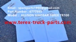 TEREX NHL TR100 HAULER MINING RIGID DUMP TRUCK ALLISON TRANMISSION MTU ENGINE GASKET 06777995