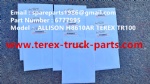 TEREX NHL TR100 HAULER MINING RIGID DUMP TRUCK ALLISON TRANMISSION MTU ENGINE GASKET 06777995