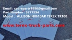 TEREX NHL TR100 HAULER MINING RIGID DUMP TRUCK ALLISON TRANMISSION MTU ENGINE GASKET 6777994
