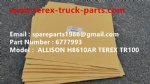 TEREX NHL TR100 HAULER MINING RIGID DUMP TRUCK ALLISON TRANMISSION MTU ENGINE SEAL KIT 6777993