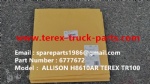 TEREX NHL TR100 HAULER MINING RIGID DUMP TRUCK ALLISON TRANMISSION MTU ENGINE SEAL KIT 6777672