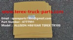 TEREX NHL TR100 HAULER MINING RIGID DUMP TRUCK ALLISON TRANMISSION MTU ENGINE SEAL KIT 6777991