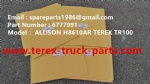 TEREX NHL TR100 HAULER MINING RIGID DUMP TRUCK ALLISON TRANMISSION MTU ENGINE SEAL KIT 6777991