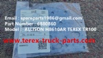 TEREX NHL TR100 HAULER MINING RIGID DUMP TRUCK ALLISON TRANMISSION MTU ENGINE GASKET 6880860
