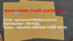 TEREX NHL TR100 HAULER MINING RIGID DUMP TRUCK ALLISON TRANMISSION MTU ENGINE SEAL KIT 6831050