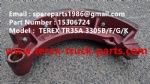 TEREX HAULER MINING RIGID DUMP TRUCK TR35A 3305F 3305B 3305K 3305G BRAKE SHOE ASSY 15306724