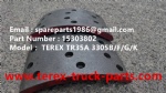 TEREX HAULER MINING RIGID DUMP TRUCK TR35A 3305F 3305B 3305K 3305G BRAKE PAD 15303802