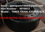 TEREX HAULER MINING RIGID DUMP TRUCK TR45 TR50 TR60 TR35 3305B 3305F 3305G 3305K 9010012 FRONT BRAKE DRUM