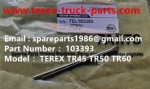 TEREX HAULER MINING RIGID DUMP TRUCK TR100 TR50 TR60 TR70 PUMP COTTER PIN 103393