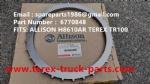 TEREX HAULER MINING RIGID DUMP TRUCK KOMATSU WHEEL MOTOR BUCYRUS UNIT RIG  MT3600 MT4400AC NTE240 NTE260 KOMATSU BELAZ 75313 830E 930E BELAZ 75131 WHEEL MOTOR ASSY PLATE 6770848