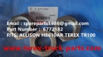 TEREX HAULER MINING RIGID DUMP TRUCK KOMATSU WHEEL MOTOR BUCYRUS UNIT RIG  MT3600 MT4400AC NTE240 NTE260 KOMATSU BELAZ 75313 830E 930E BELAZ 75131 WHEEL MOTOR ASSY NUT 6772182