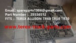 TEREX GE WHEEL MOTOR 830E KOMATSU MT4400AC UNIT RIG BUCYRUS CATERPILLAR NHL TR45 TR50 TR60 TR70 MT4400AC MT3600 MT3700 NTE240 NTE260 BELAZ BEARING 29536512
