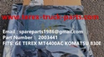 TEREX GE WHEEL MOTOR 830E KOMATSU MT4400AC UNIT RIG BUCYRUS CATERPILLAR NHL TR45 TR50 TR60 TR70 MT4400AC MT3600 MT3700 NTE240 NTE260 BELAZ CARD 2003441