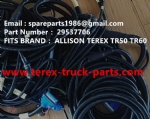 特雷克斯 小松 电动轮 轮马达 矿卡 自卸车 TEREX MT4400AC KOMATSU TR50 TR60 TR70 TR45 MT4400 MT3600 MT3700 830E 930E 730E 线束 29537706