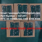 TEREX GE WHEEL MOTOR KOMATSU MT4400AC UNIT RIG BUCYRUS CATERPILLAR NHL MT4400AC MT3600 MT3700 NTE240 NTE260 BELAZ XCMG XDE240 XDE260 75306 75131 KOMATSU 830E GE GENERAL ELECTRIC 930E WHEEL MOTOR ASSY CARD GE1297