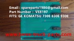 VE8197 CARD KOMATSU 730E 830E 930E MINING DUMP TRUCK GE WHEEL MOTOR