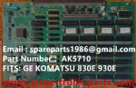 AK5710 CARD 小松  58F-30-00311 58F-30-00310 930E-4 930E-5 5GDY106 MOTOR TEREX RIGID DUMP TRUCK HALUER OFF HIGHWAY GE WHEEL MOTOR KOMATSU 730E 830E 930E 960E TEREX BUCYRUS MT4400AC MINING DUMP TRUCK