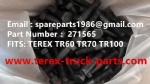 271565 螺栓 特雷克斯 TEREX TR60 TR70 TR100 TR50 矿卡 自卸车 电动轮