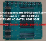 58B-43-01560 BACKPLANE BUCYRUS UNIT RIG TEREX CATERPILLAR MT3700 MT4400AC MINING DUMP TRUCK